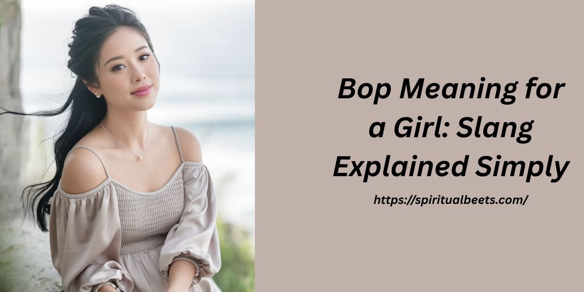 Bop Meaning For A Girl: Slang Explained Simply