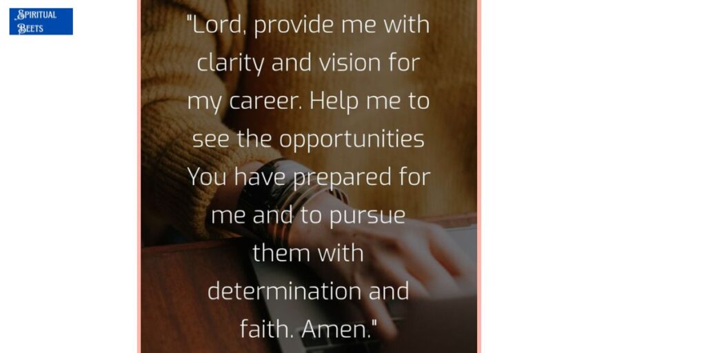 Prayer for Spiritual Vision and Clarity
