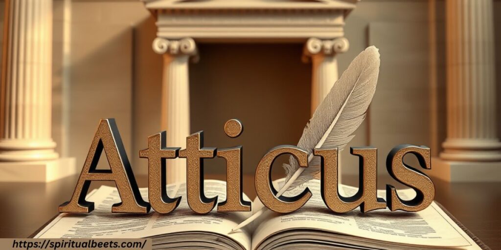 atticus meaning