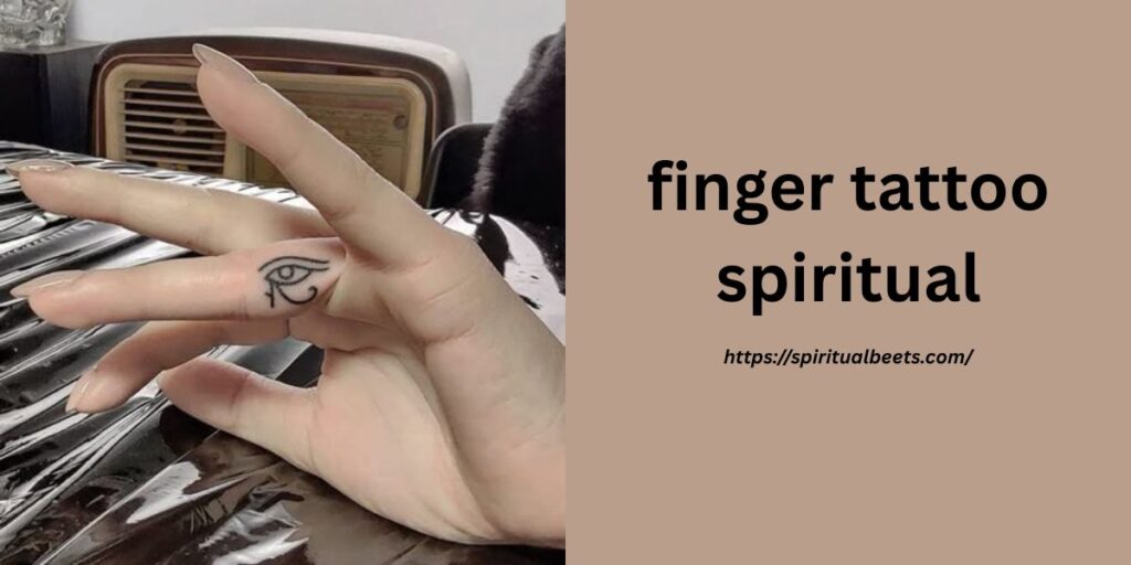 finger tattoo spiritual