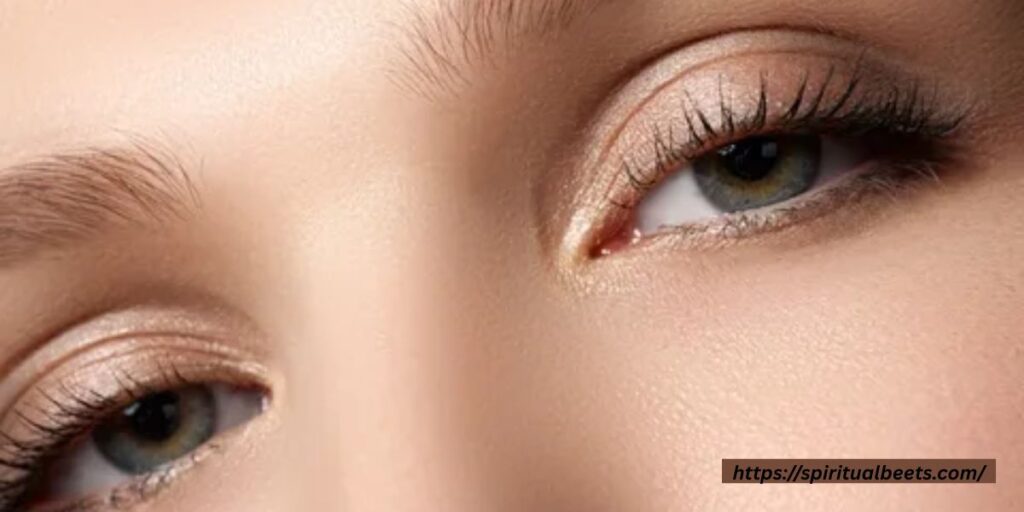 left eye blinking for female