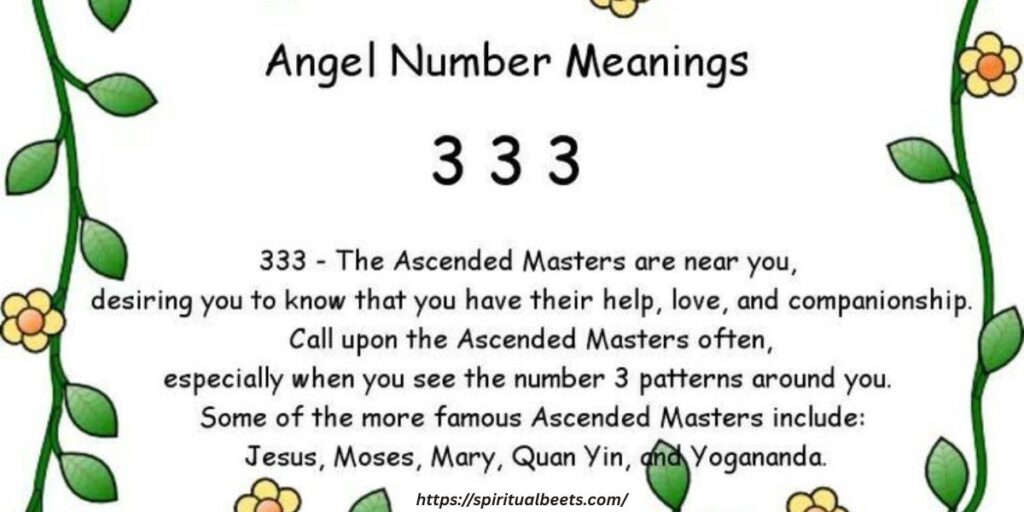 meaning of 333