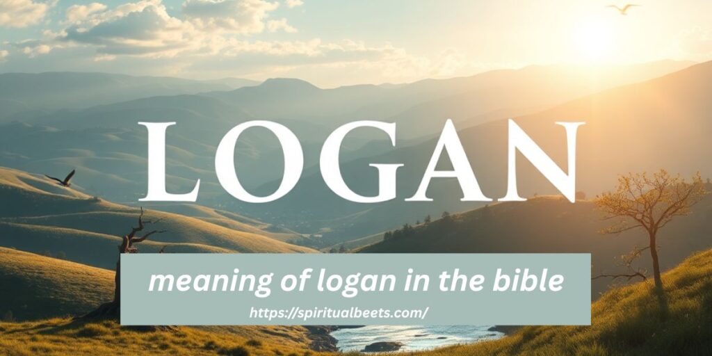 meaning of logan in the bible