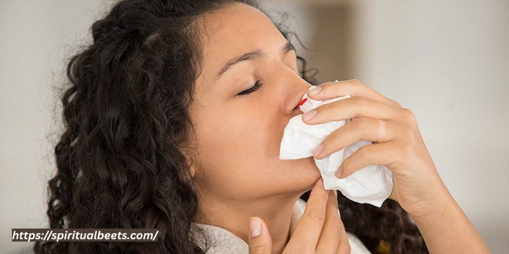 nose bleed during sex spiritual meaning