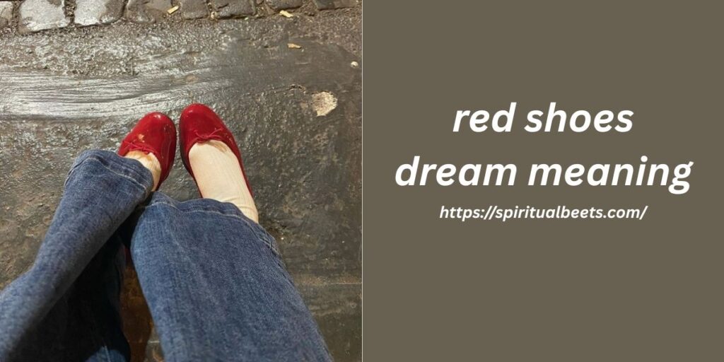 red shoes dream meaning