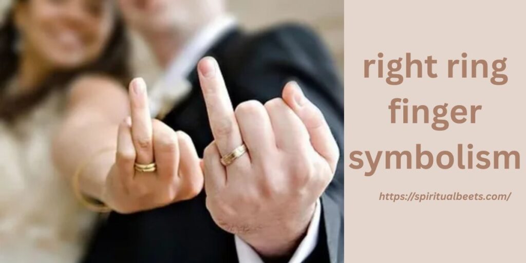 right ring finger symbolism
