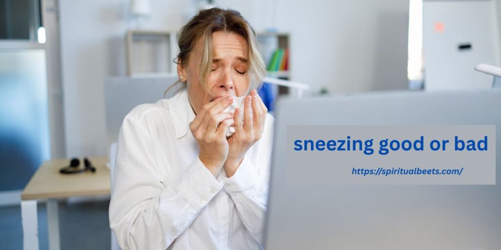 sneezing good or bad