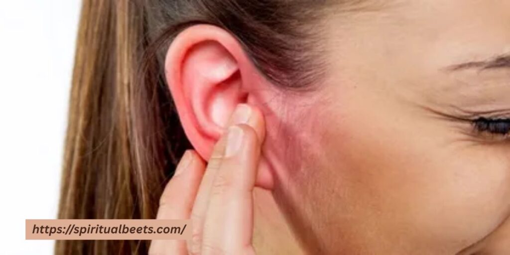 spiritual meaning of right ear itching