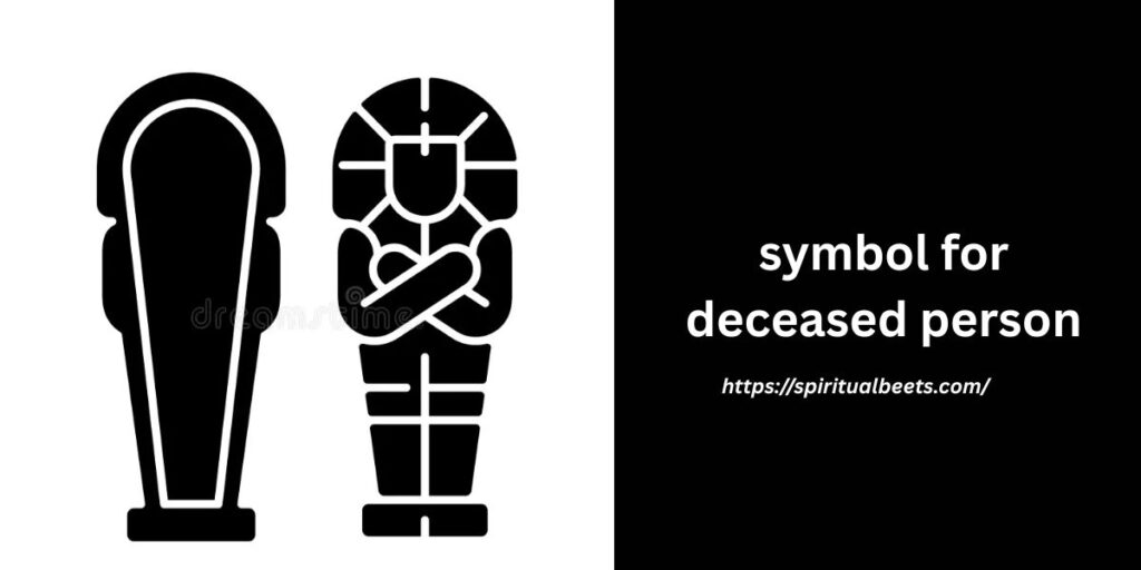 symbol for deceased person