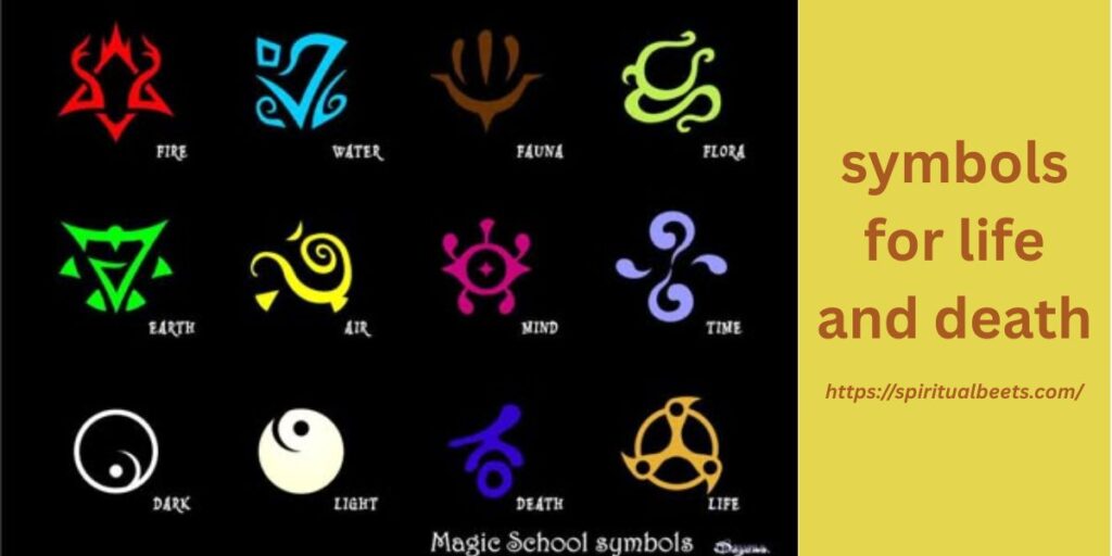 symbols for life and death