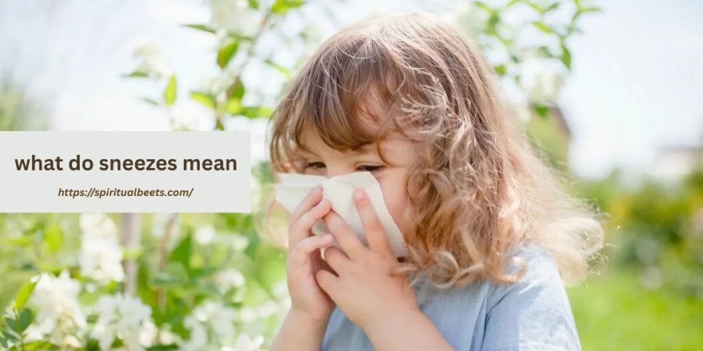 what do sneezes mean