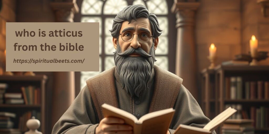 who is atticus from the bible