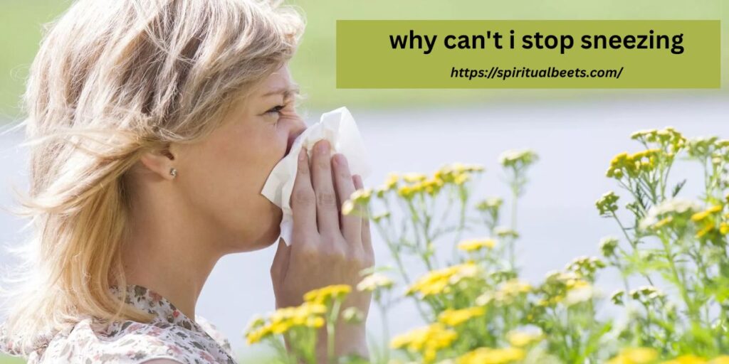 why can't i stop sneezing
