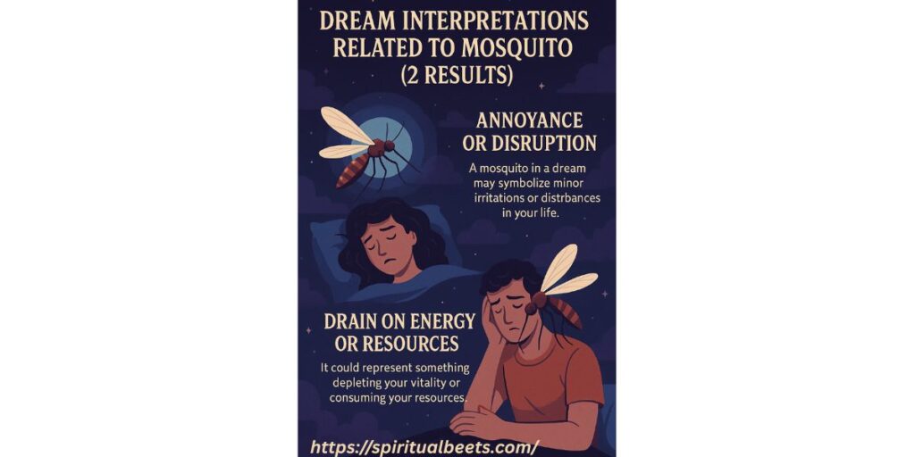 Dream Interpretations Related to Mosquito (2 Results)