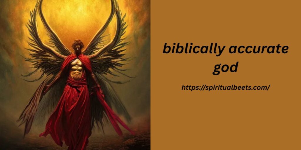 biblically accurate god