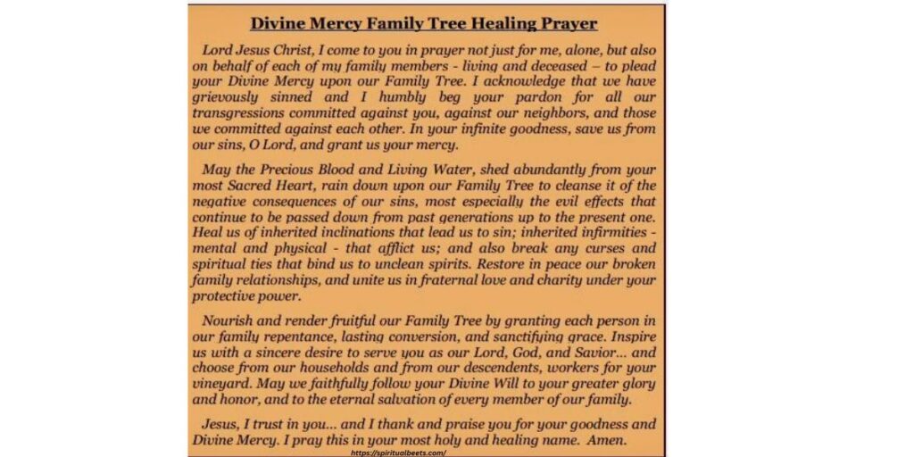 17. Prayer for Healing and Restoration in Family