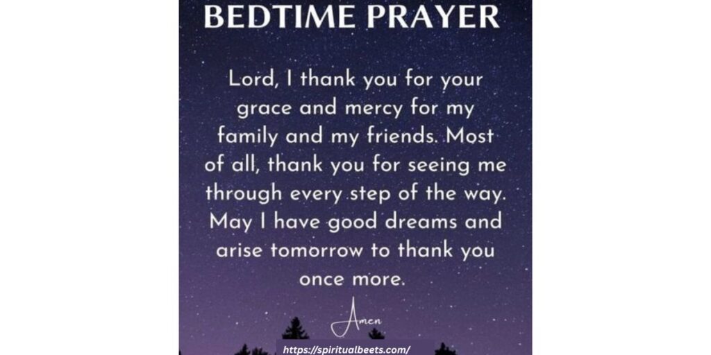 25. Closing Night Prayer for God’s Blessings Over My Family
