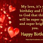 30 Loving Birthday Prayer Messages For My Love: Sacred Blessings For Their Special Day