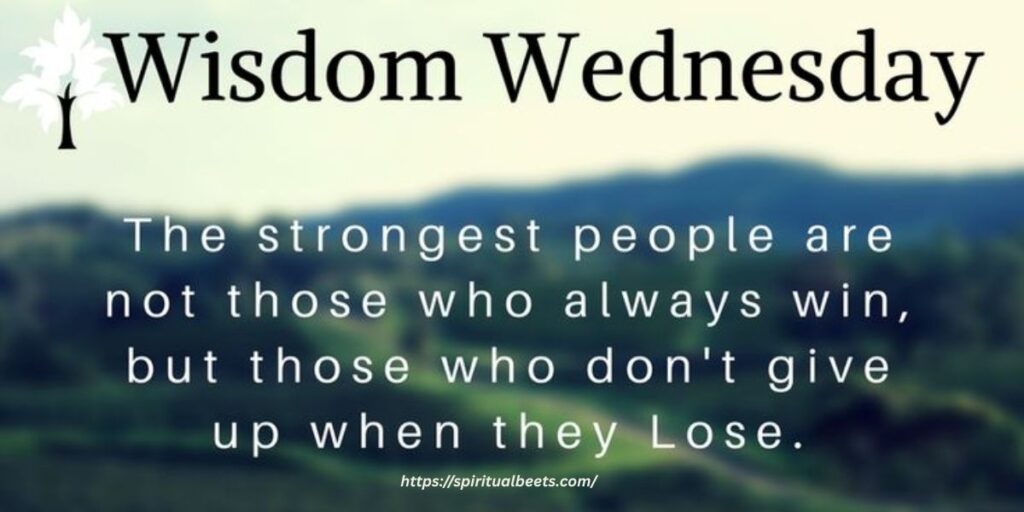 6. Prayer for Wisdom and Understanding on Wednesday