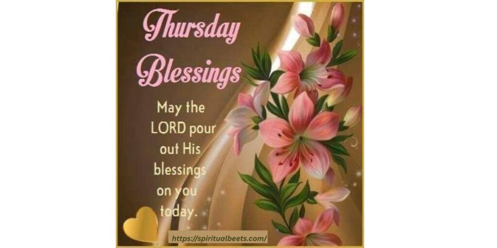 Happy Thursday Blessings