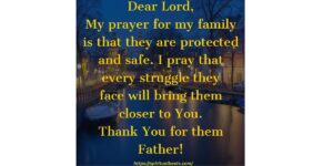 Powerful Night Prayer For Family