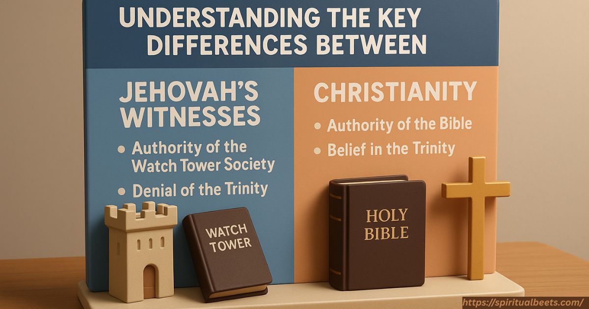 Understanding The Key Differences Between Jehovah's Witnesses And Christianity