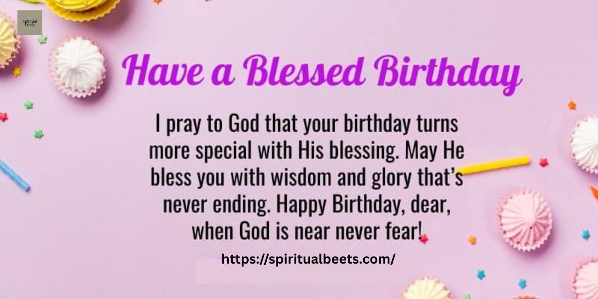 Appreciation Message For Birthday Wishes With Prayer​