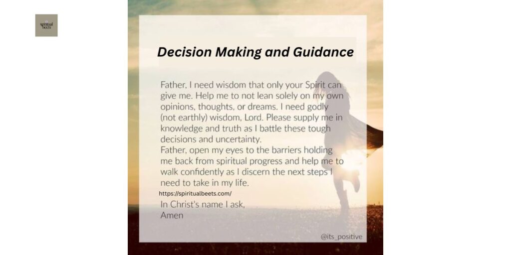 Decision-Making and Guidance