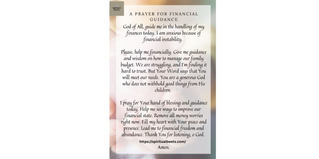 Finances and Provision