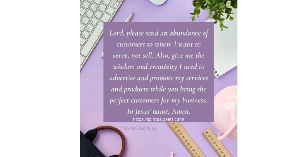 Prayer for Business and Career Success
