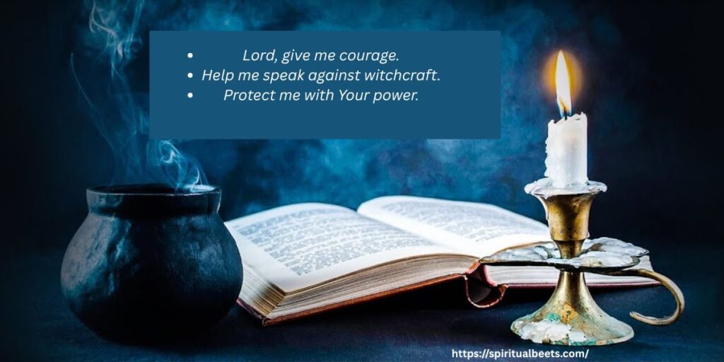 Prayer for Courage to Speak Against Witchcraft
