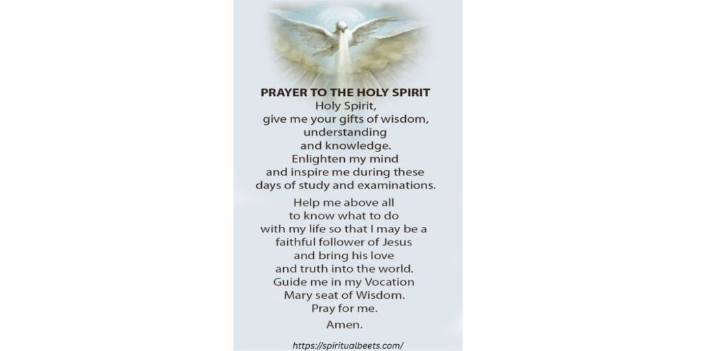 Prayer for Wisdom and Understanding