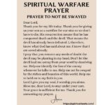 Warfare Prayer Declarations