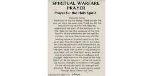 Warfare Prayer Declarations