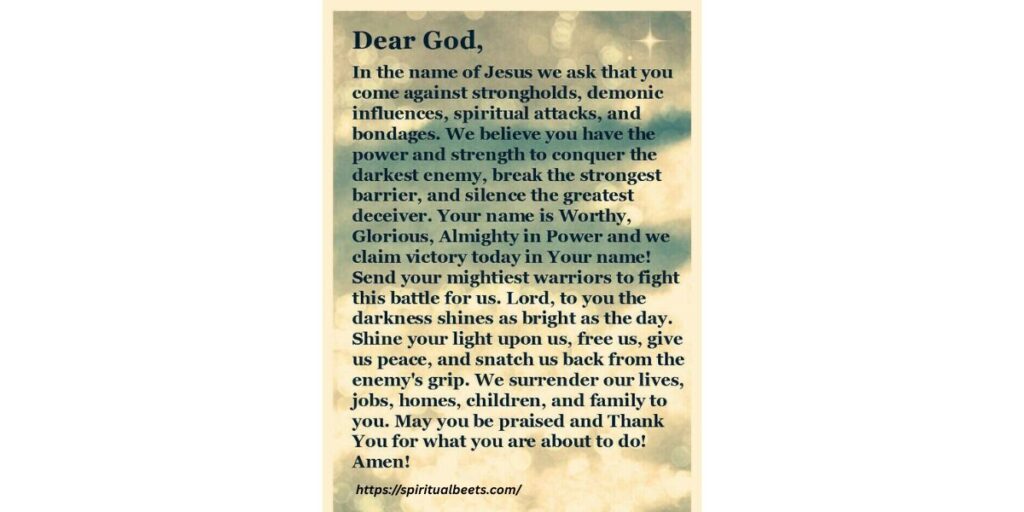  Warfare Prayers for Protection Against the Enemy’s Attacks