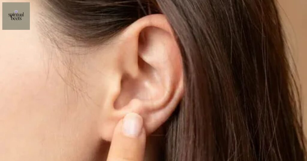 left ear itching spiritual meaning